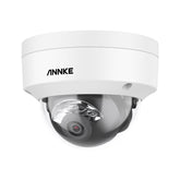 ANNKE 12MP Smart Color Night PoE Dome IP Camera, Human & Vehicle Detection, H.265+, Built-in Microphone, Max. 512 GB Local Storage, IP67